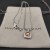 David Yurman Femei Albion Pandantiv Argint cu Șampanie Citrin si Diamante 11mm
