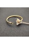 David Yurman Žien Pracky Cablespira Náramok Náramok 18K Žltého Zlata s Diamantmi 5mm
