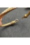 David Yurman Žien Pracky Cablespira Náramok Náramok 18K Žltého Zlata s Diamantmi 5mm