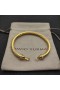 David Yurman Žien Pracky Cablespira Náramok Náramok 18K Žltého Zlata s Diamantmi 5mm
