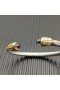 David Yurman Žien Klasický Kábel Putá Náramok Rýdzeho Striebra s 18K Žlté Zlato S Fialovým Diamanty, 5mm