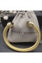 David Yurman dámske Klasické Cablespira Putá Náramok 18K Žlté Zlato s Hnedých Diamantov, 7mm