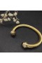 David Yurman dámske Klasické Cablespira Putá Náramok 18K Žlté Zlato s Hnedých Diamantov, 7mm