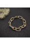 David Yurman Žien Madison Reťazca Náramok Rýdzeho Striebra s 18K Žlté Zlato 11 mm