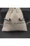 David Yurman 여자의 고전 Cablespira 팔목 팔찌 스털링 실버와 샴페인 다이아몬드 5mm