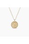 David Yurman 여자의 초기 매력 목걸이즈의 18 캐럿 옐로우 골드 다이아몬드를 가진 C