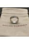Трехрядное Prsten David Yurman Crossover od Srebra sa Žutim 18 Karatnog Zlata i dijamanata 7 mm