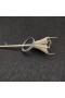 Prsten DY Eden Band od platine s dijamantima 3,6 mm