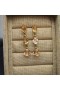 Naušnice David Yurman Marbella od 18 Karatnog Žutog zlata s цитрином i Цитрином Мадеры 51 mm