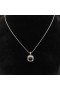 Ženska ovjes David Yurman "Albion" od Sterling srebra sa Crnim ониксом i dijamantima 11 mm