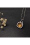 Ženska Ovjes David Yurman Albion od srebra s цитрином boje Šampanjca i dijamantima 15 mm