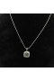 Ženska ovjes David Yurman "Albion" od srebra s перидотом i dijamantima 11 mm