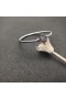 David Yurman Ženska narukvica Petite Chatelaine od srebra s Pave dijamantima 3 mm