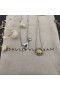 David Yurman Donje Ogrlica sa Ovjesom Petite Chatelaine od Srebra s Цитрином 8 mm
