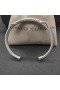 David Yurman Ženska Narukvica-Prirubnica Petite Helena Classic Cable Station od Srebra s Dijamantima 4 mm