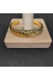 Ženski Skulpturalni Narukvica-prirubnica David Yurman od Žutog Zlata 18k 12,9 mm