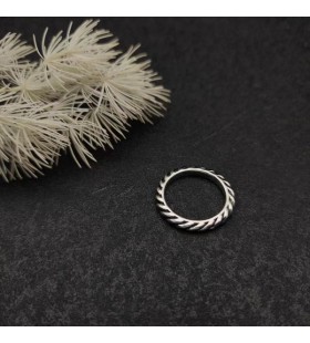 Kolekcionarska Prsten David Yurman Cable Stack Od Srebra 3 mm