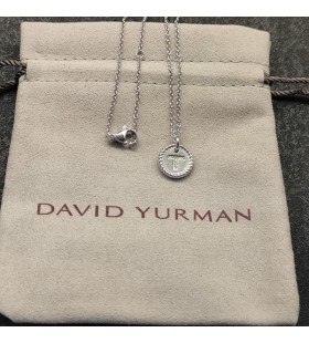 Početni Amulet Davida Юрмана od srebra s diamond T