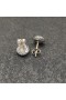 David Yurman 8.6 mm Rund Diamant Örhängen