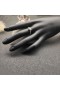 David Yurman Kabel Samlarobjekt Hjärtat Stack Ring Sterling Silver med Bana Diamanter 6,2 mm