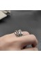 David Yurman Crossover Ring Sterling Silver 17mm