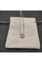 David Yurman Kvinnors Infinity Hänge Halsband Sterling silver med Citrin 7mm