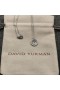 David Yurman Kvinnor Ursprungliga Charm Halsband Sterling Silver med Diamant Q