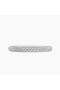 David Yurman Kvinnors Skulpterade Kabel-armband Armband 18K Vitt Guld med Diamanter 6,2 mm