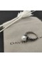 David Yurman Kablo Koleksiyon İnci Yüzük Gümüş İnci ve Elmas 11mm