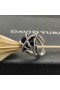 David Yurman Kablo Sarma Yüzük Gümüş Siyah Oniks ve Elmas 20.4 mm