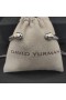 David Yurman kadın Klasik Kablo Manşet Bilezik Gümüş 14K Sarı Altın 5mm
