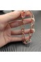 David Yurman Kadın Madison Zincir Bileklik 18 Ayar Gül Altın 11mm