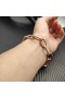 David Yurman Kadın Madison Zincir Bileklik 18 Ayar Gül Altın 11mm