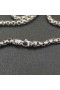 David Yurman Erkek Kutu Zincir Kolye Gümüş 5mm