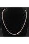 David Yurman Erkek Kutu Zincir Kolye Gümüş 5mm