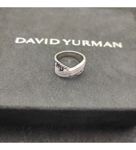 David Yurman Lemniscate Çift Pırlanta Çapraz Yüzük