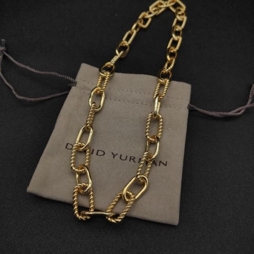 David Yurman de las Mujeres Madison de la Cadena Collar de Oro Amarillo de 18 quilates de 8,5 mm