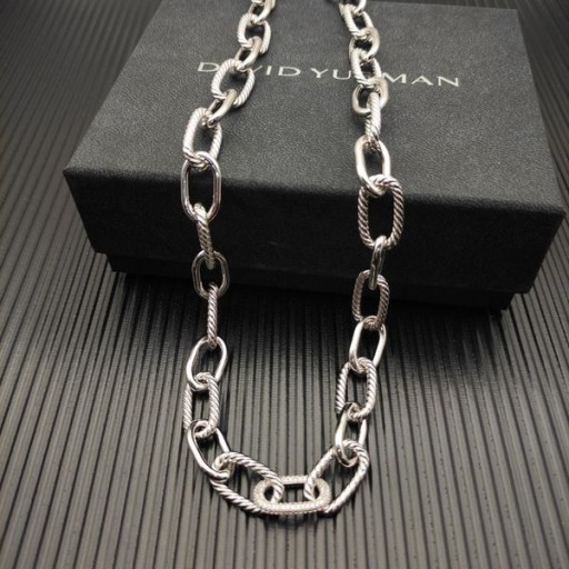 David Yurman de las Mujeres Madison Collar de Cadena de Plata Esterlina con Diamantes de 11mm