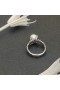 David Yurman Cable de objetos de colección de la Perla Anillo de Plata de ley con Perlas y Diamantes de 11mm
