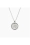 David Yurman Inicial Encanto de la Plata Esterlina con Diamantes de Un