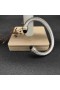 David Yurman de las Mujeres Clásicas de Cable Brazalete Pulsera de Plata de ley con Oro Amarillo de 18K y Ónix Negro 7mm