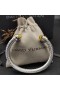 David Yurman de las Mujeres Clásicas de Cable Brazalete Pulsera de Plata de ley con Oro Amarillo de 18K y Citrino 7mm