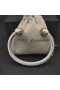 David Yurman de las Mujeres Clásicas de Cable Brazalete Pulsera de Plata de ley con Citrino y Diamantes 7mm