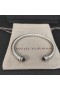 David Yurman de las Mujeres Clásico Cablespira Brazalete Pulsera de Plata de ley con diamante Púrpura 5mm