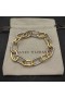 David Yurman de las Mujeres Madison Pulsera de Cadena de Plata de ley con Oro Amarillo de 18K 11mm