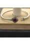David Yurman de las Mujeres Petite Castellana Brazalete de la Pulsera de la Plata Esterlina con la Red Diamonds 3mm