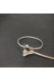 David Yurman de las Mujeres Petite Castellana Brazalete de la Pulsera de la Plata Esterlina con la Red Diamonds 3mm