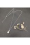 David Yurman de las Mujeres Solari Colgante de Collar de Plata de ley con Perlas y Diamantes de 8mm