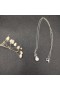 David Yurman de las Mujeres Solari Colgante de Collar de Plata de ley con Perlas y Diamantes de 8mm