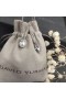 David Yurman de las Mujeres Solari Colgante de Collar de Plata de ley con Perlas y Diamantes de 8mm